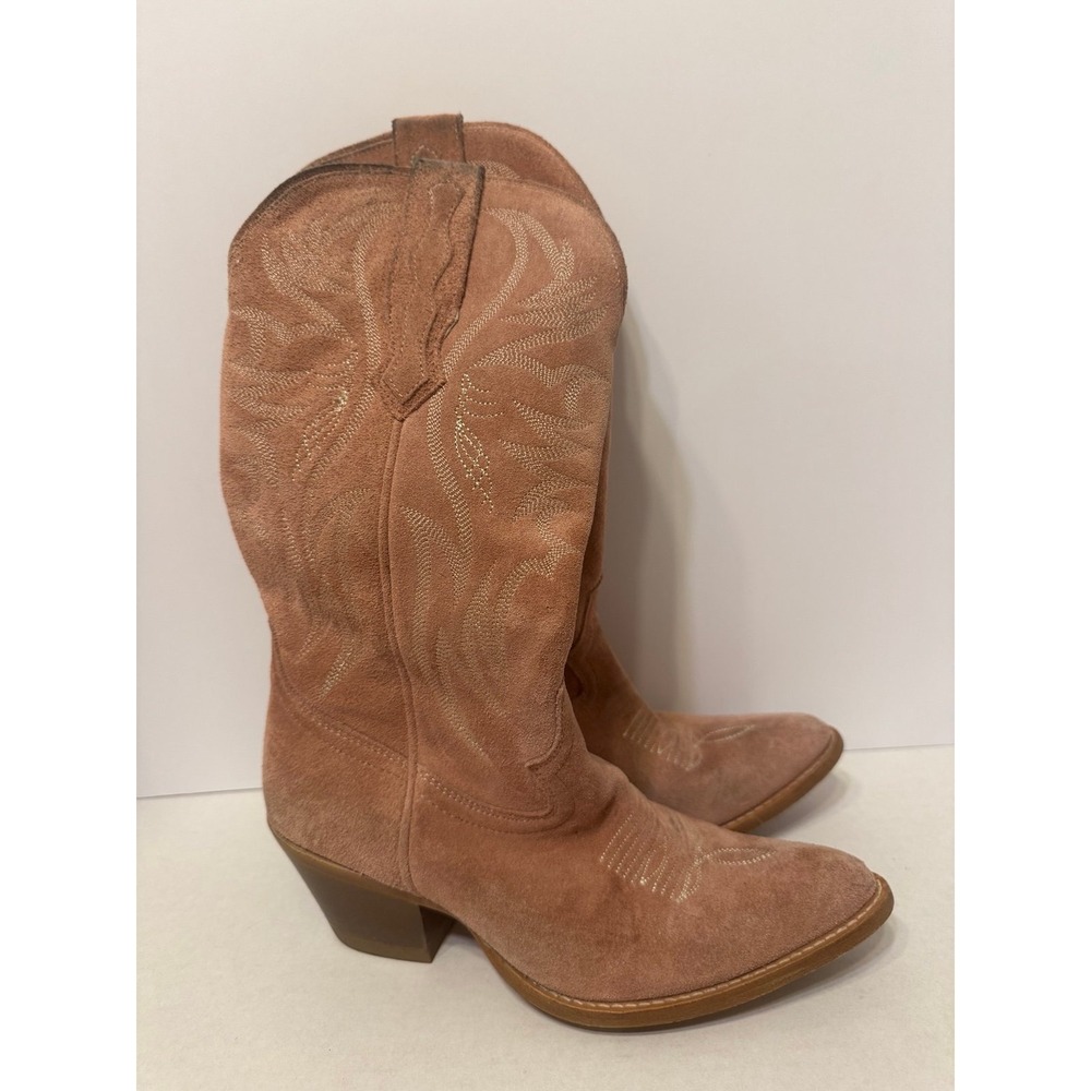 Idyllwind Tan Suede Western Ankle Boots